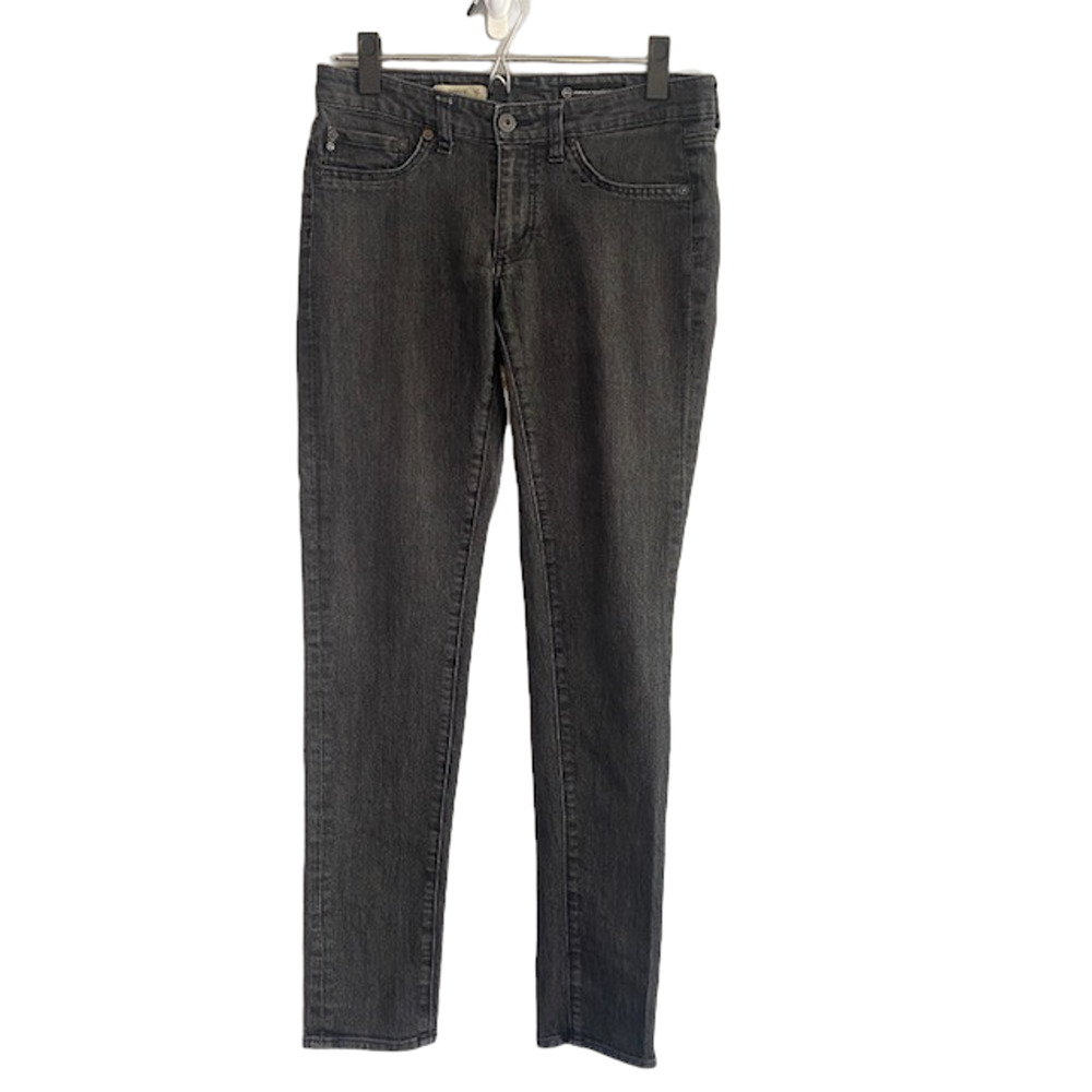 AG Adriano Goldschmied Women’s The Jegging Black Skinny Fit Denim Jeans Size 28R
